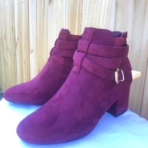 Shoes - Cherry booties. Shoes - Cherry booties.